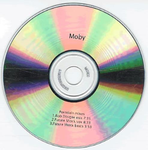Moby Porcelain Mixes CD-R acetate US MBYCRPO160896