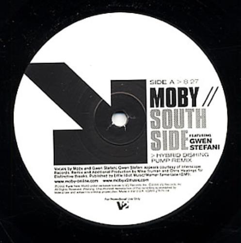 Moby South Side 12" vinyl single (12 inch record / Maxi-single) US MBY12SO230988