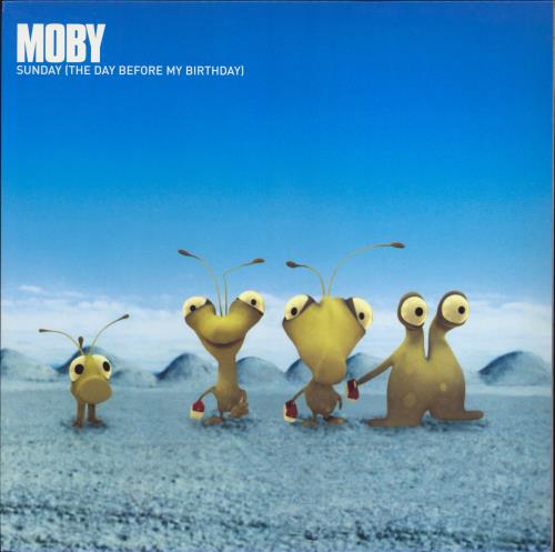 Moby Sunday (The Day Before My Birthday) 12" vinyl single (12 inch record / Maxi-single) UK MBY12SU237877