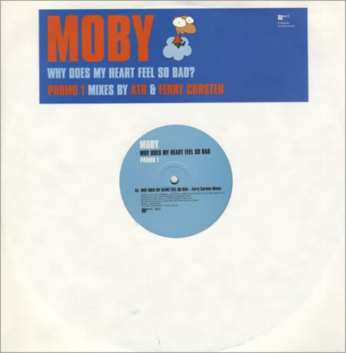 Moby Why Does My Heart Feel So Bad? Promo 1 12" vinyl single (12 inch record / Maxi-single) UK MBY12WH184489