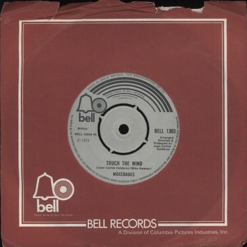 Mocedades Touch The Wind 7" vinyl single (7 inch record / 45) UK NSJ07TO727788