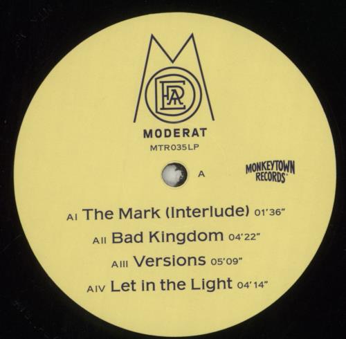 Moderat Moderat II - EX vinyl LP album (LP record) German 4PELPMO852072