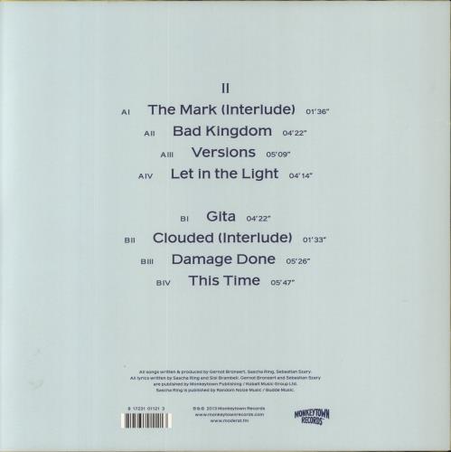 Moderat Moderat II - EX vinyl LP album (LP record) German 4PELPMO852072