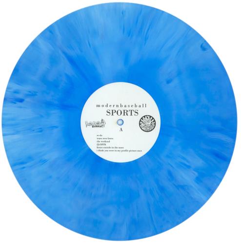 Modern Baseball Sports - Blue Vinyl vinyl LP album (LP record) US 10GLPSP877933