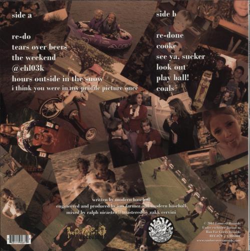 Modern Baseball Sports - Blue Vinyl vinyl LP album (LP record) US 10GLPSP877933