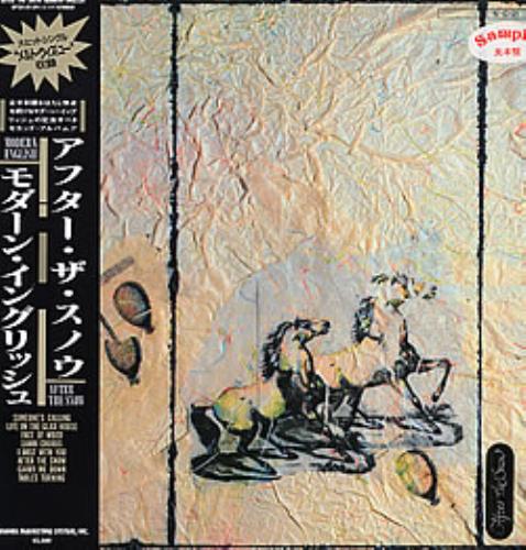 Modern English After The Snow vinyl LP album (LP record) Japanese MOELPAF266915