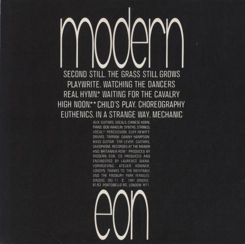 Modern Eon Fiction Tales - EX vinyl LP album (LP record) UK MYWLPFI863573