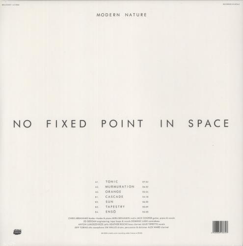 Modern Nature No Fixed Point In Space - Sealed vinyl LP album (LP record) UK 5PVLPNO878224