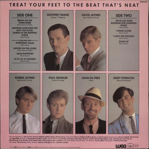 Modern Romance Adventures In Clubland - Hype Stickered vinyl LP album (LP record) UK RRMLPAD782882