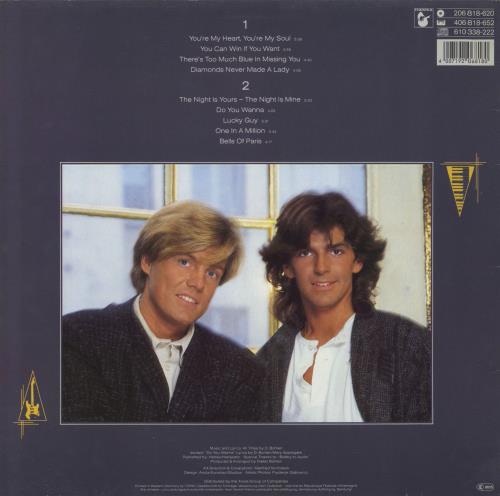 Modern Talking Modern Talking vinyl LP album (LP record) German MODLPMO802138