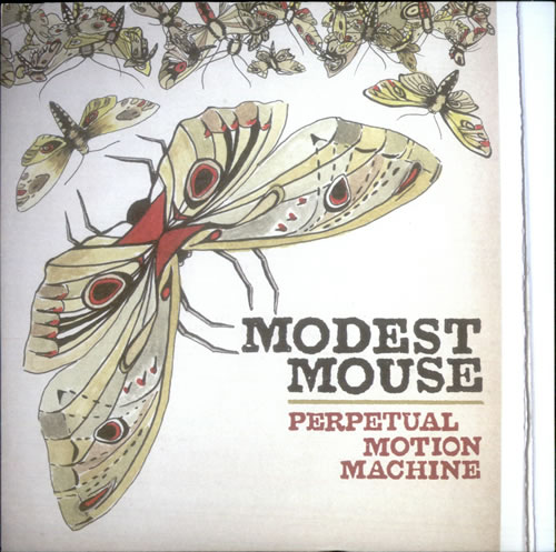 Modest Mouse Perpetual Motion Machine - Limited Red Vinyl 7" vinyl single (7 inch record / 45) US MUE07PE532768