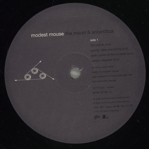 Modest Mouse The Moon & Antarctica 2-LP vinyl record set (Double LP Album) US MUE2LTH876988
