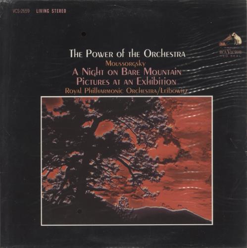 Modest Petrovich Mussorgsky The Power Of The Orchestra : A Night On Bare Mountain / Pictures At An Exhibition - 180gm Vinyl vinyl LP album (LP record) US M25LPTH878709
