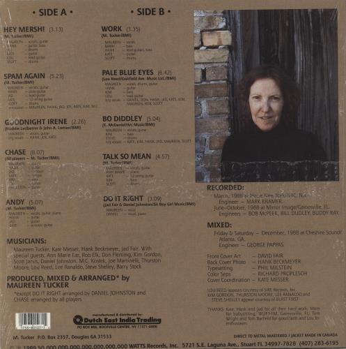 Moe Tucker Life In Exile After Abdication + Shrink vinyl LP album (LP record) US TUCLPLI815443