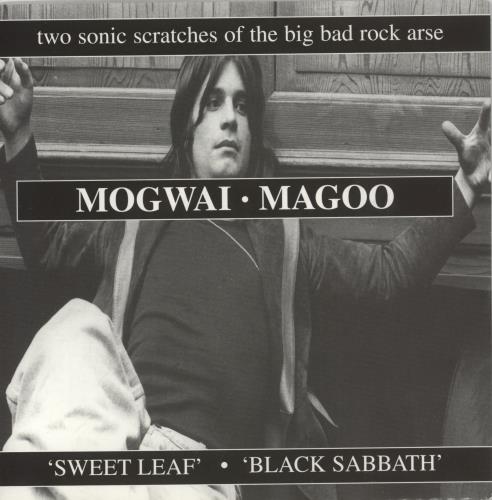 Mogwai Sweet Leaf / Black Sabbath 7" vinyl single (7 inch record / 45) UK MGW07SW272596