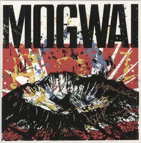 Mogwai The Bad Fire - Clear Vinyl - Autographed 2-LP vinyl record set (Double LP Album) UK MGW2LTH878094
