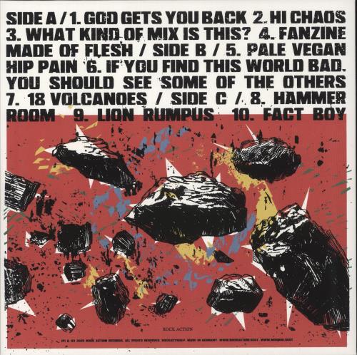 Mogwai The Bad Fire - Clear Vinyl - Autographed 2-LP vinyl record set (Double LP Album) UK MGW2LTH878094