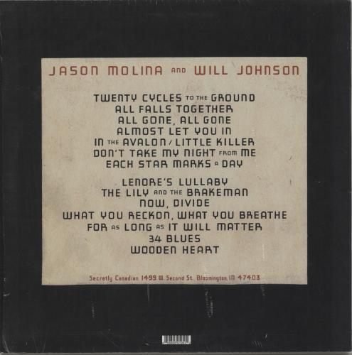 Molina & Johnson Molina & Johnson - Shrink vinyl LP album (LP record) US 1ZPLPMO752084