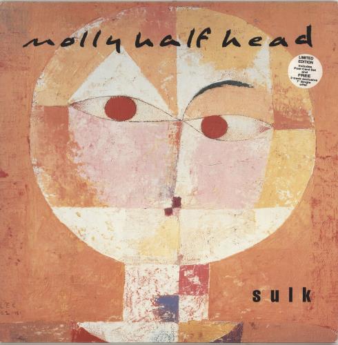 Molly Half Head Sulk + 7" & Postcard set vinyl LP album (LP record) UK ML9LPSU692109