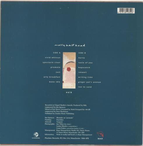 Molly Half Head Sulk + 7" & Postcard set vinyl LP album (LP record) UK ML9LPSU692109