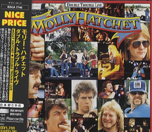 Molly Hatchet Double Trouble Live CD album (CDLP) Japanese MYHCDDO322437