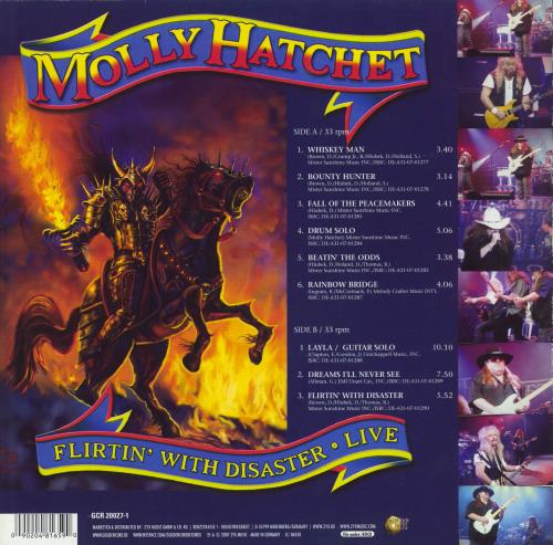 Molly Hatchet Flirtin' With Disaster - Live vinyl LP album (LP record) German MYHLPFL802876