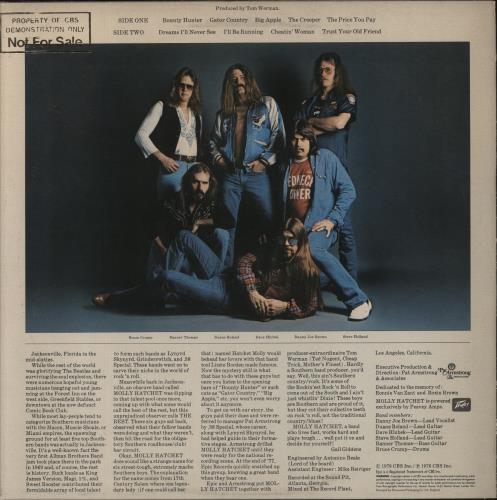 Molly Hatchet Molly Hatchet - Gold stamp vinyl LP album (LP record) UK MYHLPMO859313