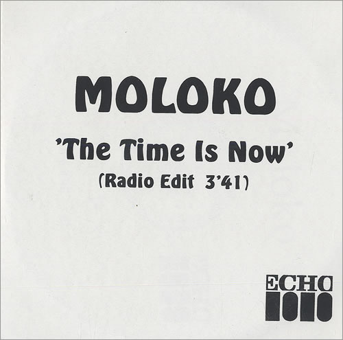 Moloko The Time Is Now CD-R acetate UK MOLCRTH497050