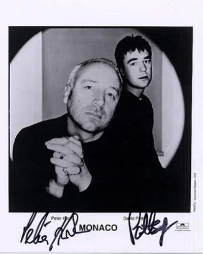 Monaco Autographed Photo 7/97 photograph US MNAPHAU140716