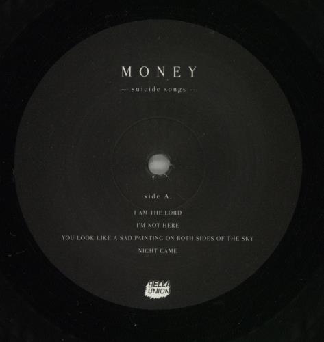 Money (Indie) Suicide Songs - 180gm Vinyl - Autographed vinyl LP album (LP record) UK QPVLPSU878776