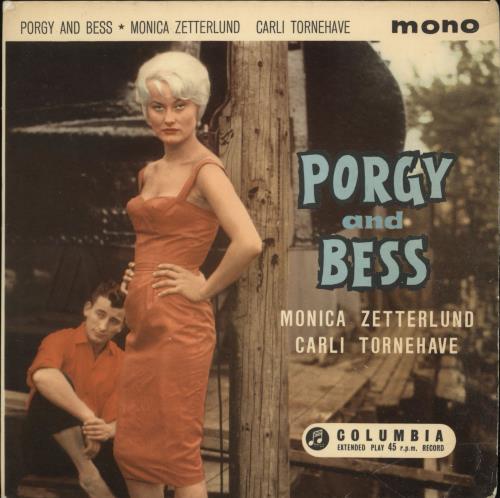 Monica Zetterlund Porgy And Bess EP 7" vinyl single (7 inch record / 45) UK M1607PO700140
