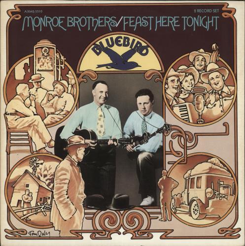 Monroe Brothers Feast Here Tonight 2-LP vinyl record set (Double LP Album) US Z-82LFE726598