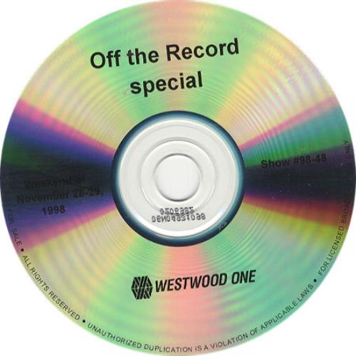 Monster Magnet Off The Record Special CD-R acetate US MMGCROF273505