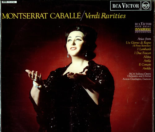 Montserrat Caballe Verdi Rarities vinyl LP album (LP record) UK MA2LPVE505013