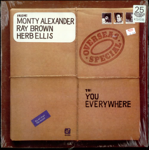 Monty Alexander Overseas Special vinyl LP album (LP record) US 1MALPOV511002