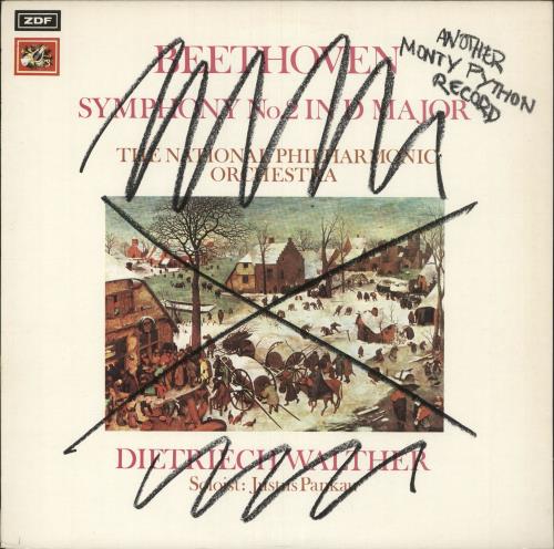 Monty Python Another Monty Python Record - Blue Label vinyl LP album (LP record) UK PYTLPAN746275