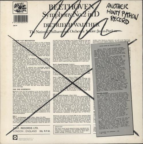 Monty Python Another Monty Python Record - Blue Label vinyl LP album (LP record) UK PYTLPAN863025