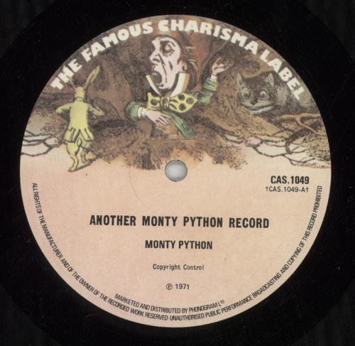 Monty Python Another Monty Python Record - Small Madhatter vinyl LP album (LP record) UK PYTLPAN869256