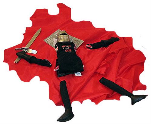 Monty Python Black Knight Plush Figure Toy US PYTTYBL386147