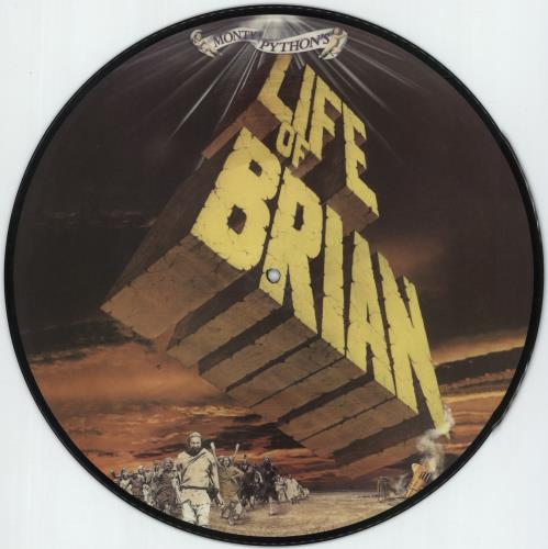 Monty Python Life Of Brian picture disc LP (vinyl picture disc album) UK PYTPDLI880906