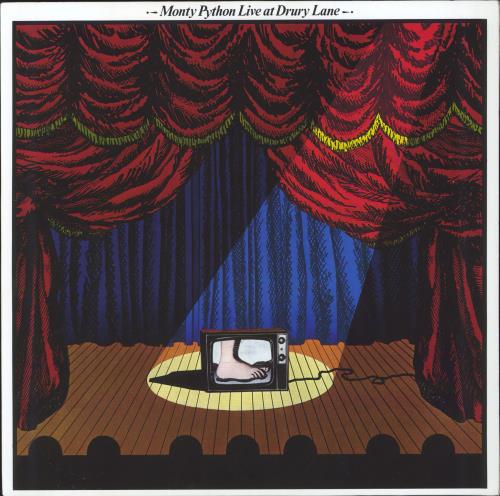 Monty Python Live At Drury Lane vinyl LP album (LP record) UK PYTLPLI822272