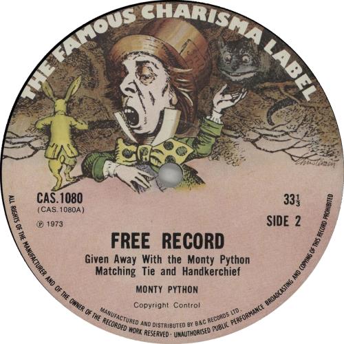 Monty Python Matching Tie And Handkerchief - 1st vinyl LP album (LP record) UK PYTLPMA251073