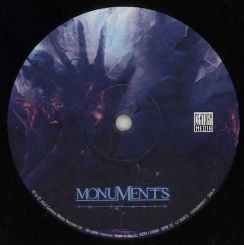 Monuments In Stasis + CD vinyl LP album (LP record) UK 4P7LPIN862115