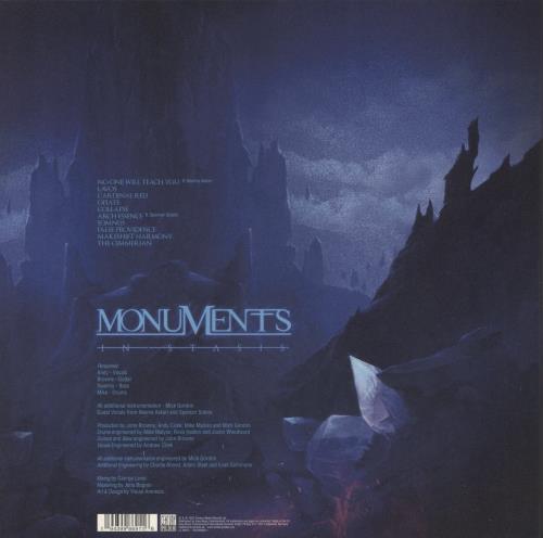 Monuments In Stasis + CD vinyl LP album (LP record) UK 4P7LPIN862115