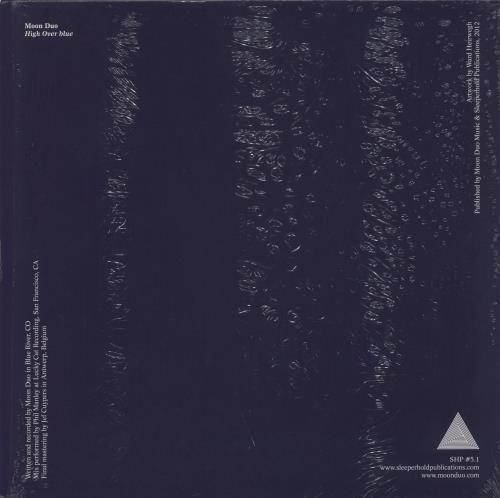 Moon Duo High Over Blue 12" vinyl single (12 inch record / Maxi-single) Belgian 1R-12HI871450