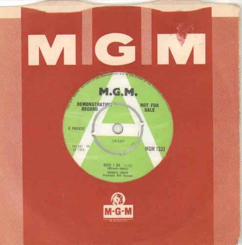 Moon's Train Deed I Do 7" vinyl single (7 inch record / 45) UK N9O07DE640805