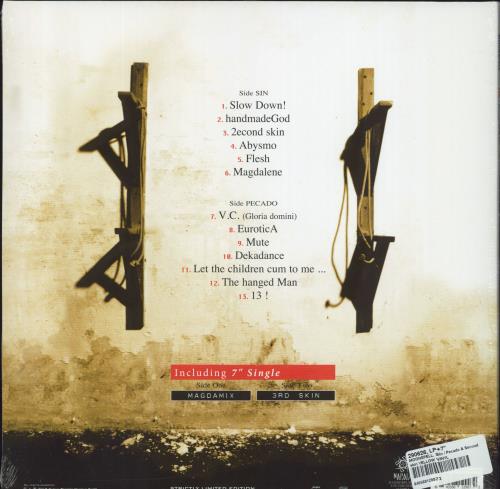 Moonspell Sin / Pecado - Yellow Vinyl + Bonus 7" - Sealed vinyl LP album (LP record) UK MP1LPSI816693