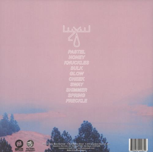 Moose Blood Blush - Pink In Clear Vinyl vinyl LP album (LP record) UK 19RLPBL873393