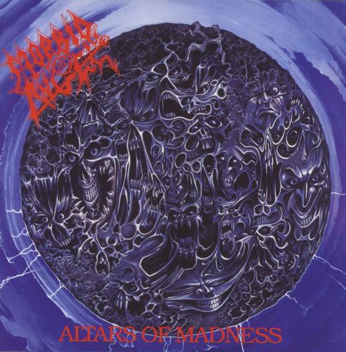 Morbid Angel Altars Of Madness - Yellow Vinyl vinyl LP album (LP record) UK MRDLPAL823446