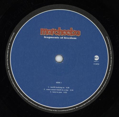 Morcheeba Fragments Of Freedom 2-LP vinyl record set (Double LP Album) UK HEE2LFR160322
